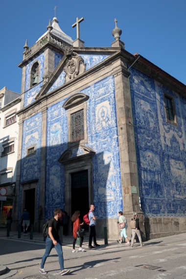 Porto tiled church